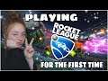 Playing Rocket League For The First Time...