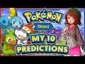 Pokémon Sword & Shield Direct - My 10 Predictions!