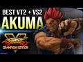 StackBradFord (Akuma) Best VT2 + VS2 ➤ Street Fighter V Champion Edition • SFV CE