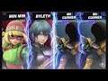 Super Smash Bros Ultimate Amiibo Fights – Min Min & Co #486 Min Min & Byleth vs Cuphead & Vault Boy