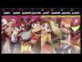 Super Smash Bros Ultimate Amiibo Fights  – Request #13961 Team Red vs Team Orange