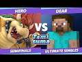 TAMISUMA 229 Semifinals - Hero (Bowser) Vs. Dear (Steve) SSBU Smash Ultimate