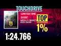 [ Touchdrive ] Asphalt 9 | Weekly Competition | BEACH LANDING | By Lotus Elise 220 | 1:24.766 Top1%