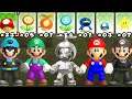 What happens when Different Mario's uses Mario's Power-Ups?