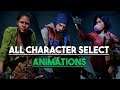World War Z: All Character Select Animations