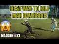 BEST WAY TO KILL MAN COVERAGE IN MADDEN 21! 3 GLITCHY ROUTES EASILY BEAT ANY MAN COVERAGE DEFENSE!