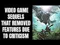 BIGGEST Video Game Sequels That Removed Features Due to Criticism For Predecessors