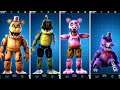 FNAF AR Withered Mediocre Melody Animatronics Jumpscare & Workshop Animations