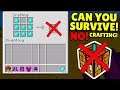 HOW LONG CAN YOU SURVIVE WITHOUT CRAFTING TOOLS, ARMOR OR WEAPONS IN MINECRAFT!