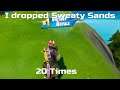 I dropped Sweaty Sands 20 Times