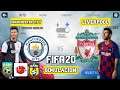 M.City + C.Ronaldo vs Liverpool + Messi  | Nuestra Simulación FIFA 20