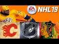 NHL 19 season mode: Calgary Flames vs Chicago Blackhawks (Xbox One HD) [1080p60FPS]