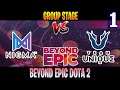 Nigma vs Unique Game 1 | Bo3 | Group Stage BEYOND EPIC 2020 | DOTA 2 LIVE