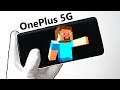OnePlus 7 5G Smartphone Unboxing - 5G Speedtest (Minecraft, GTA San Andreas, Fortnite)