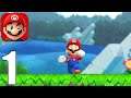 Super Mario Run ( IOS ) Gameplay Walkthrough Part 1 - Tutorial