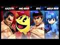 Super Smash Bros Ultimate Amiibo Fights – Kazuya & Co #28 Kazuya & Pac Man vs Ryu & Mega Man