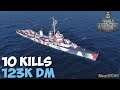 World of WarShips | Chung Mu | 10 KILLS | 123K Damage - Replay Gameplay 4K 60 fps