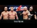 WWE 2K19 WWE Universal 64 tour Adam Cole & Ziggler vs. Goldberg & The Miz