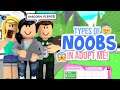 10 Types of NOOBS in Adopt Me!!! *Scammed* | SunsetSafari