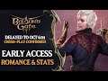 Baldurs Gate 3 Early Access Delayed & Romance, Alignment, Cross-Play details for BG3