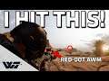 Can't Belive I Hit This Difficult Shot! AWM with a RED-DOT works - PUBG