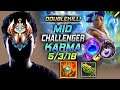 Challenger Karma MID vs Lulu - 챌린저 미드 카르마 템트리 룬 슈렐 유성 カルマ Карма 天启者 卡瑪 - LOL KR 11.16