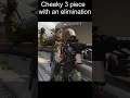 Cheeky 3 piece with elimination | Call of Duty: Cold War Multiplayer | #Shorts