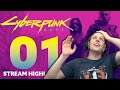 Cyberpunk 2077 Stream Highlight #1 - 200 IQ Character Creation Strats!
