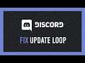 Fix Discord Update Loop Full Guide | Working