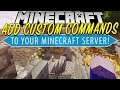 How To Add Custom Commands to Your Minecraft Server (MyCommand Tutorial)