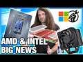 HW News - AMD V-Cache CPUs Inbound, Intel Fires Back, & i5-12400 Benchmark Leaks