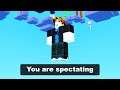 I secretly SPECTATED players in Roblox Bedwars..