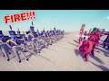 Line Infantry vs All Factions! TABS (Totally Accurate Battle Simulator)