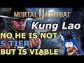 MK11 KUNG LAO LOTUS FIST IS NOT S TIER, BUT IS VIABLE - Mortal Kombat 11 - Character Breakdown