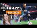 My reaction to the FIFA 22 Official Gameplay Trailer | GAMEDAME REACTS