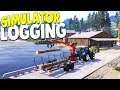 NEW Logging Simulator Building Lumber Mills & MORE! | Lumberjack's Dynasty Tycoon Gameplay