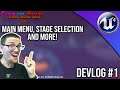 Penny and George Endless Runner Devlog #1 - Main Menu, Stage Selection, and More!