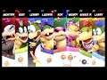 Super Smash Bros Ultimate Amiibo Fights – Request #16727 Koopaling 4 team battle