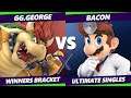 S@X 356 Online Winners Round 2 - GG.George (Bowser) Vs. BacoN (Dr. Mario) Smash Ultimate - SSBU