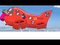 The airship map crashed into Miss T | Scary teacher 3d part 12 Flight club | New easter update