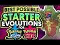 The Best Possible Pokemon Sword and Shield Starter Evolutions