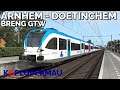 Train Simulator 2021: Hortend en stotend van Arnhem naar Doetinchem (slecht remmende BRENG GTW)