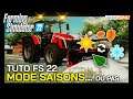 TUTO FARMING SIMULATOR 22 : Comment utiliser les SAISONS (ou les désactiver)