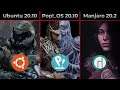Ubuntu 20.10 vs Pop!_OS 20.10 vs Manjaro 20.2 | RX 5700 + Ryzen 9 3900 |