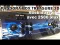 #337 - Pandora Box Treasure 3D - Stick d'arcade avec 2500 jeux