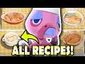 🦃 ALL TURKEY DAY RECIPES & SECRET INGREDIENTS In Animal Crossing New Horizons!