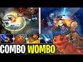 AMAZING COMBO WOMBO SNAPFIRE SPIT OUT CRYSTAL MAIDEN AND EARTHSHAKER | DOTA 2