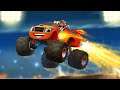Blaze and the Monster Machines Obstacle Course Challenge - JUNGLE TREK 7-11 Courses | Nick Jr.