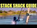 Catch a weapon at Stack Shack - Fortnite Stack Shack Location