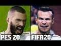 FIFA 20 vs PES 2020: Graphics, Facial Expressions, Player Animations, Celebrations